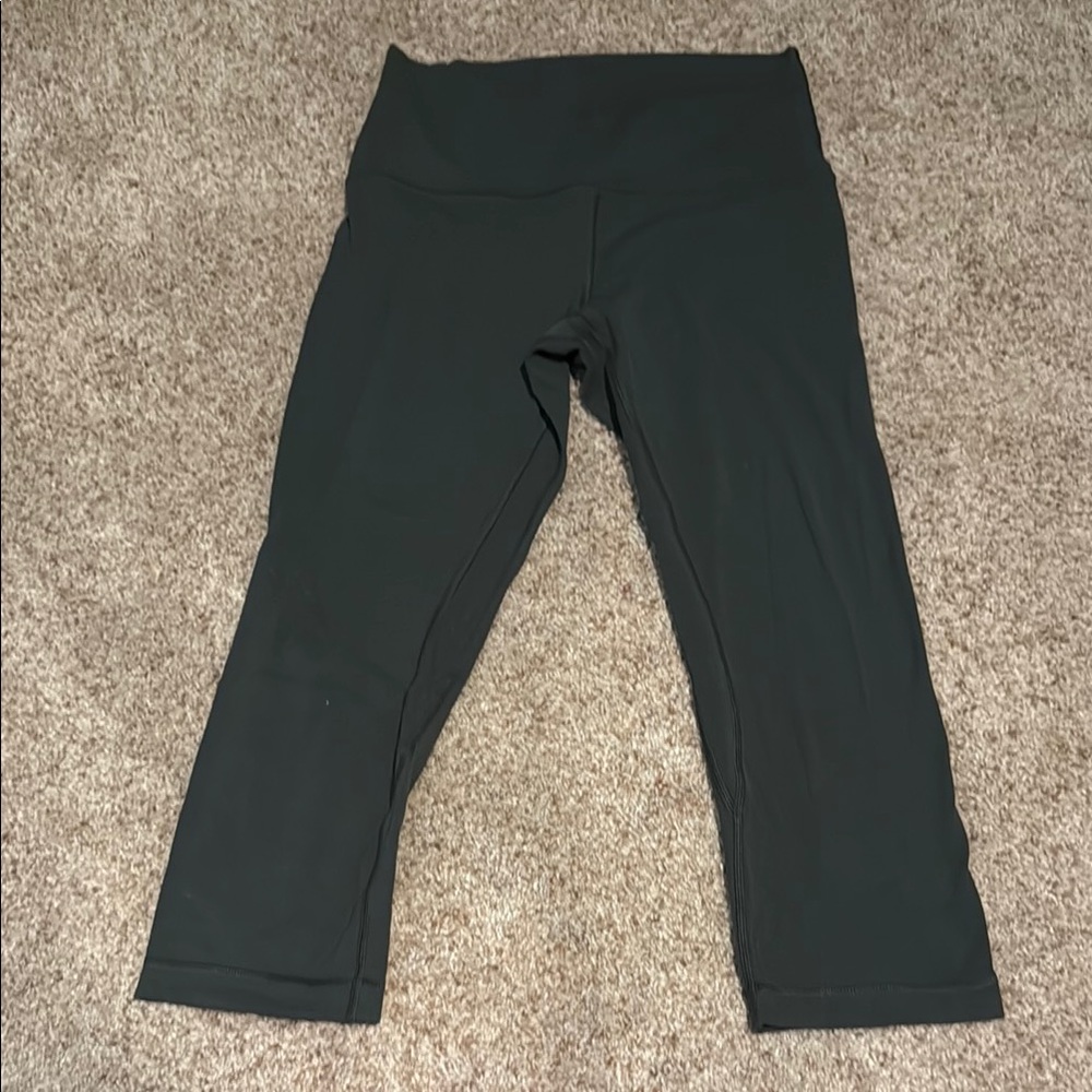 Lululemon Athletica Green Leggings for Active Wear